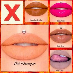 NIB (5) Jeffrey Star Cosmetics. Lipsticks